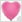 OT Foil Heart Pink