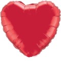 18" Qualatex Heart Foil Balloons